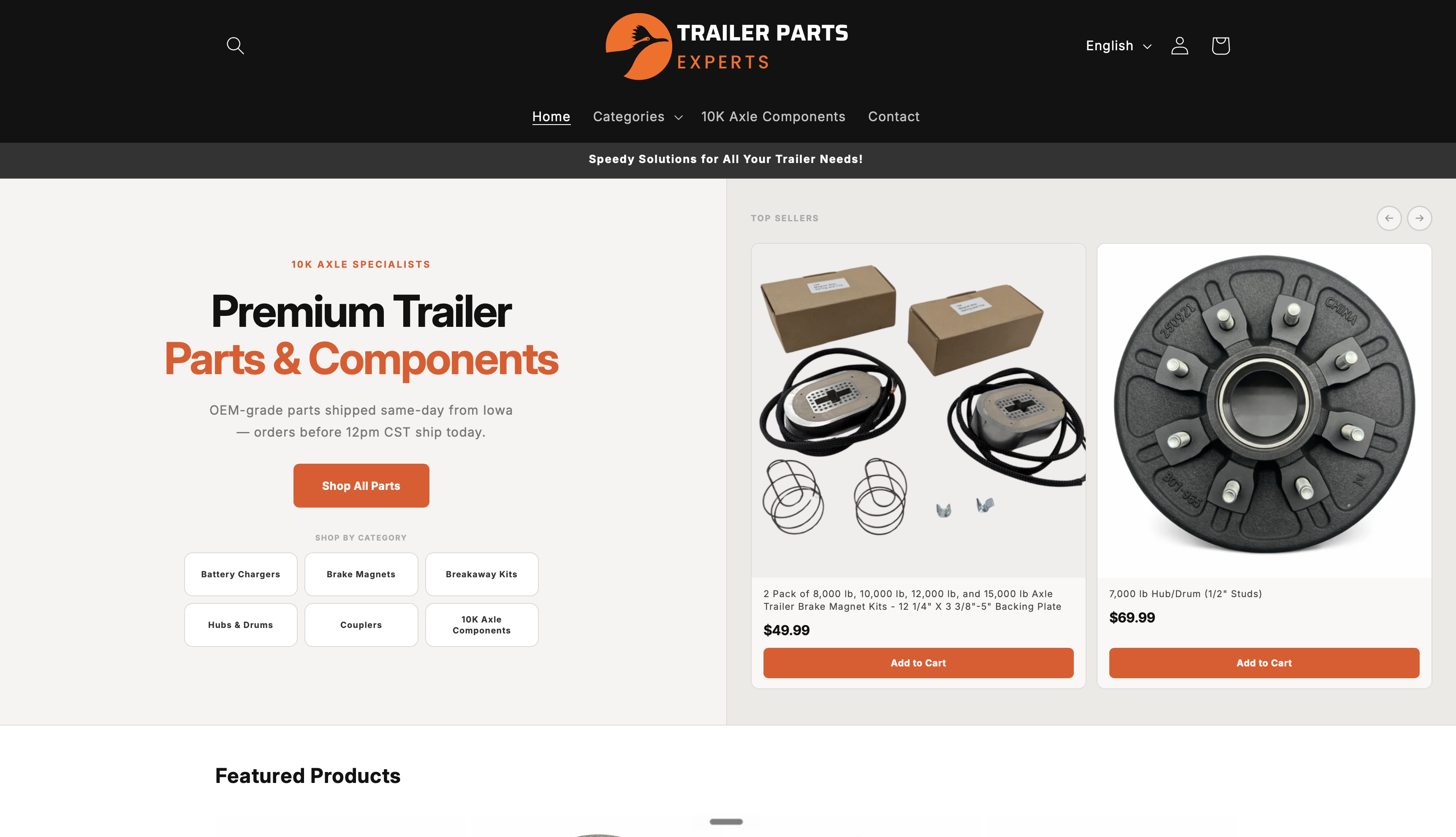 Trailer Parts Experts